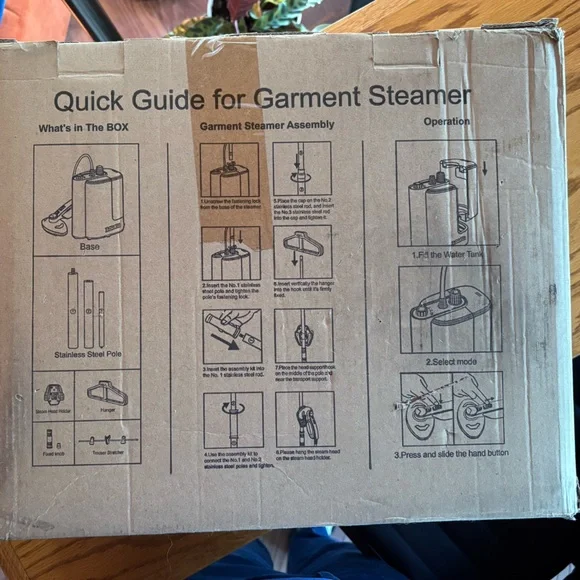 Garment Steamer - Gray - Picture 3 of 3